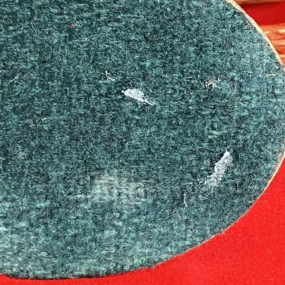 Vintage 9" Angel / 2D /‎ Etched Solid Brass / Flowing Dress Wings / Decor / Flaw - Picture 13 of 13